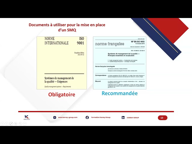 Vidéo Webinaire ISO 9001  (31 Aout 2026)