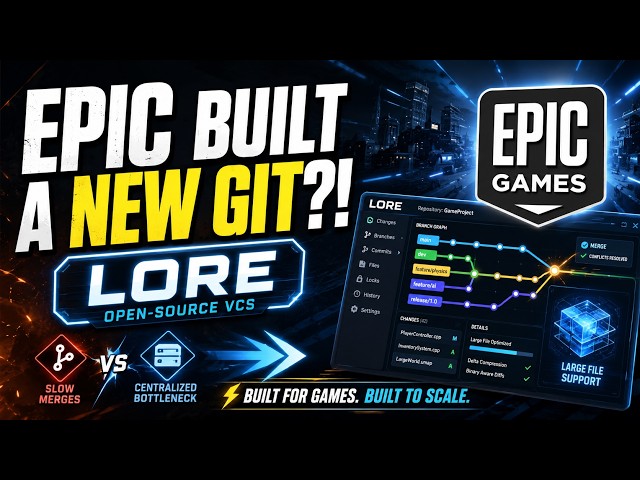 Lore: Epic’s Open-Source Version Control System Explained