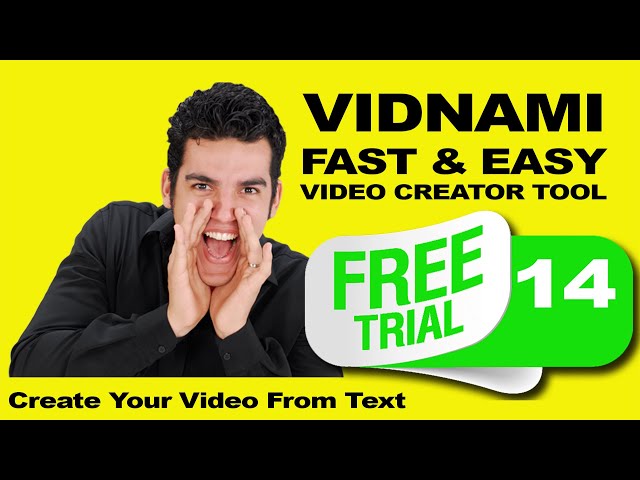 Vidnami Text To Video Creator FREE TRIAL [Local Plumber]