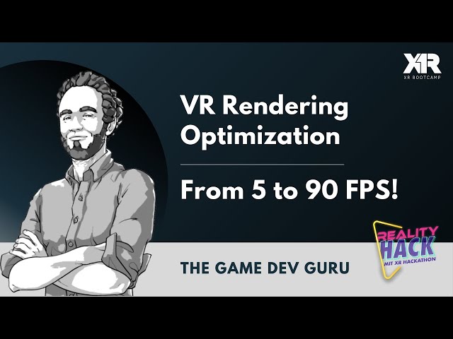 VR Rendering Optimization - from 5 to 90 FPS! - Occlusion Culling - Unity Tutorial