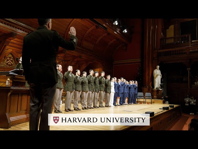 Harvard ROTC Commissioning Ceremony 2025