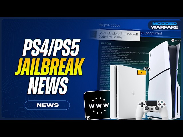 PS4/PS5 Jailbreak News: PS5 Jailbreak Autoloader, PS4 13.0 WebKit JB, HEN projects, emulators & More