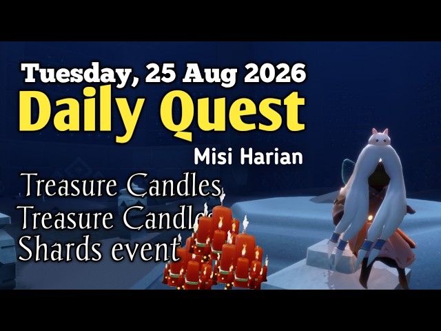 Sky Daily Quest today - Vault of Knowledge 25 aug 2026 | Sky Children of the Light | Sandwichies Ch