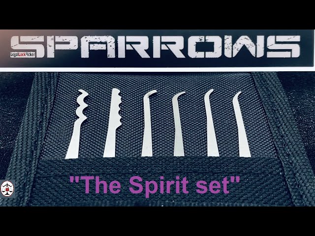 Sparrows Spirit lockpick set + 24hr giveaway starts NOW!