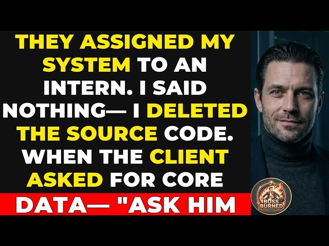 They Assigned My System to an Intern. I Deleted the Source Code. When the Client Asked for Core Data