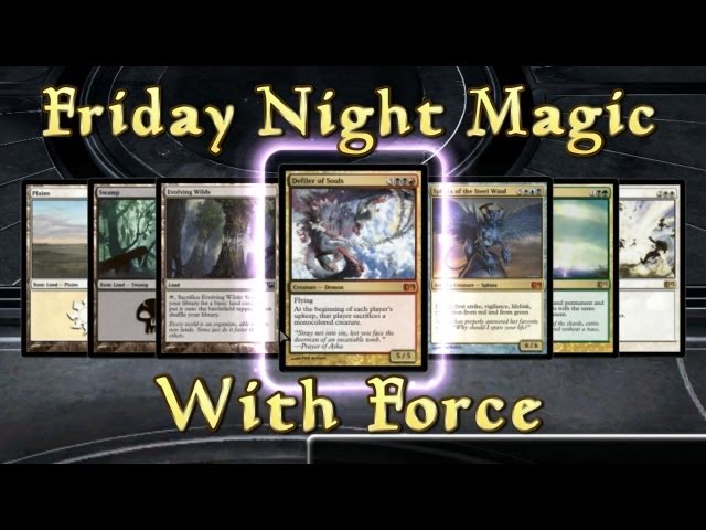 FNM with Force - 5 Times The Fun (MTG Duels 2013 Multiplayer)