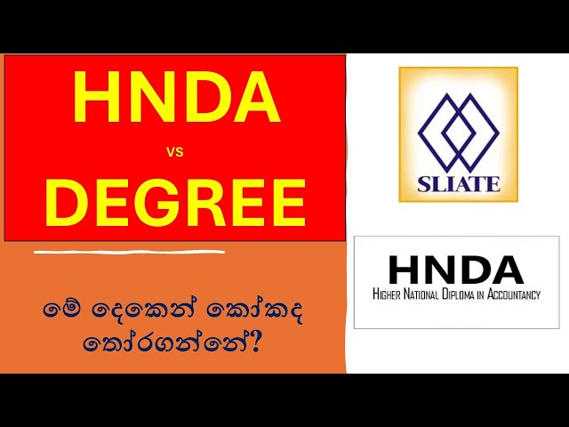 HNDA vs Degree in Accountancy in Sri Lanka: Costs, Benefits, and Career Opportunities Explained