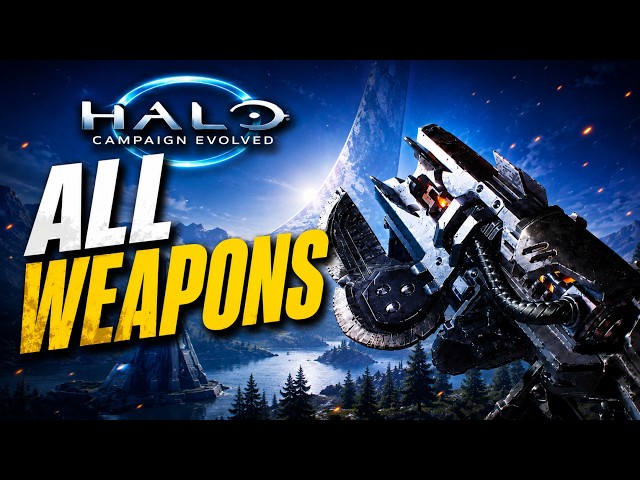 EXCLUSIVE Gameplay of all 17 Weapons in Halo Campaign Evolved