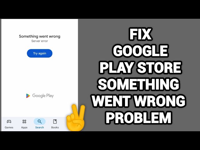 Fix Google Play Store Something Went Wrong Problem|| TECH SOLUTIONS BAR