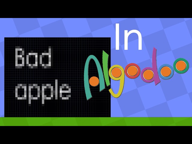 Bad Apple In Algodoo