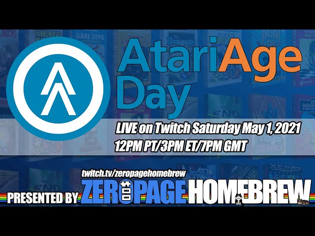 AtariAge Day Promo (Sat May 1): New Atari 2600/5200/7800/8-Bit/Jaguar Games!
