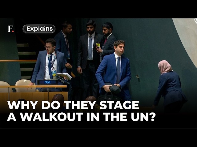 Why Do Countries Walk Out Of UN Speeches, And Do Walkouts Even Work? | FP Explains