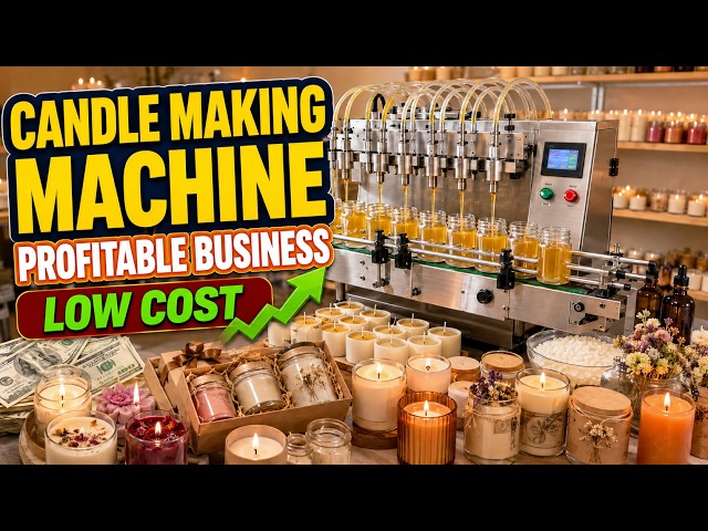 🕯️ THE MOST PROFITABLE BUSINESS OF 2026 — CANDLE MACHINE THAT GENERATES MILLIONS from Home