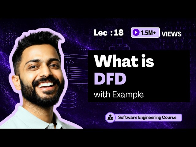 What is DFD? How to design DFD, Symbols, examples full explanation