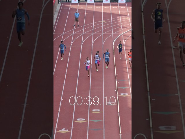Quincy Wilson New Balance 400m FULL RACE!
