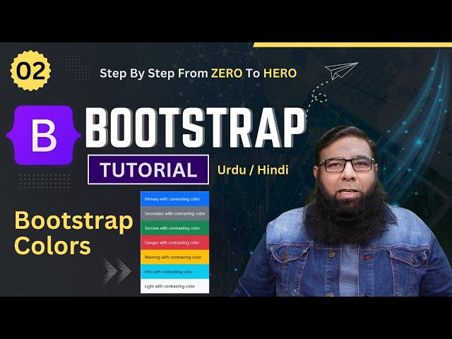 🚀 Bootstrap Tutorial for Beginners in Hindi/Urdu | Bootstrap Colors Explained 🎨 - Class 02.