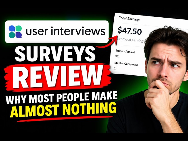 User Interviews Review - Is It Legit & Why Most People Make Almost Nothing