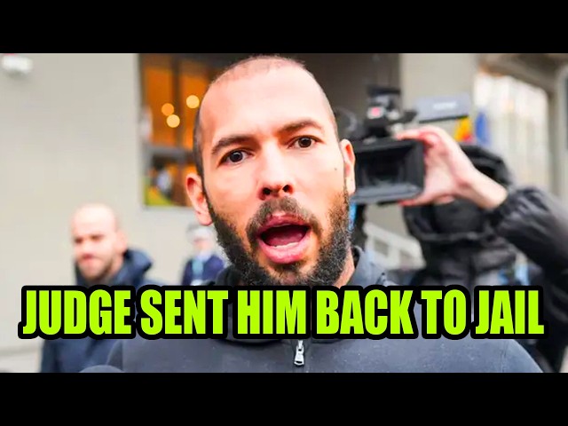 Andrew Tate is Getting Desperate As He's Thrown Back in Jail