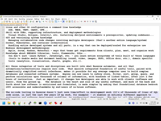 Baserow Tutorial 12 - How Baserow Simplifies Software Development