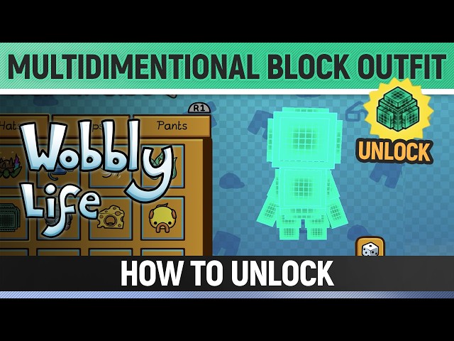 Wobbly Life - Secret Outfit - Multidimentional Block Outfit