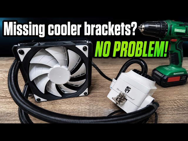 Missing CPU Cooler Brackets? NO PROBLEM!