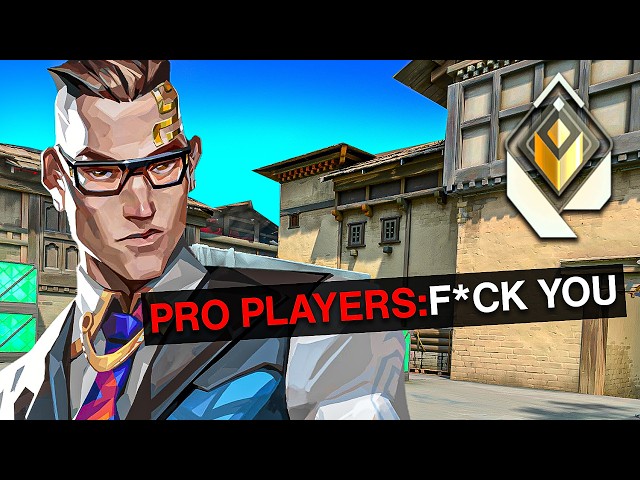 Tilting PRO PLAYERS with my Chamber in Valorant