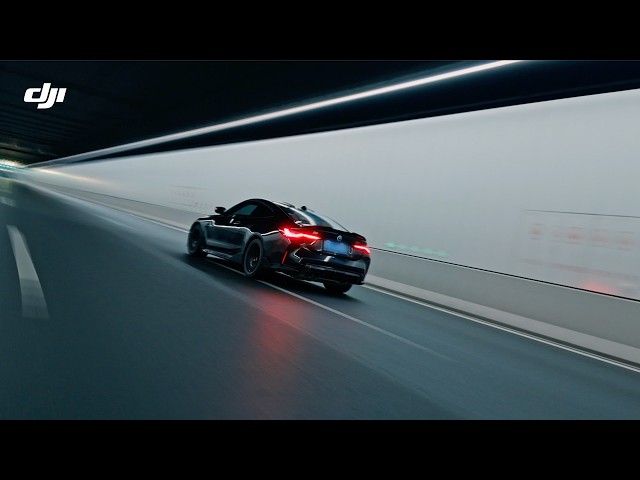 Chasing motion, frame after frame.  🚗｜Osmo Pocket 4P