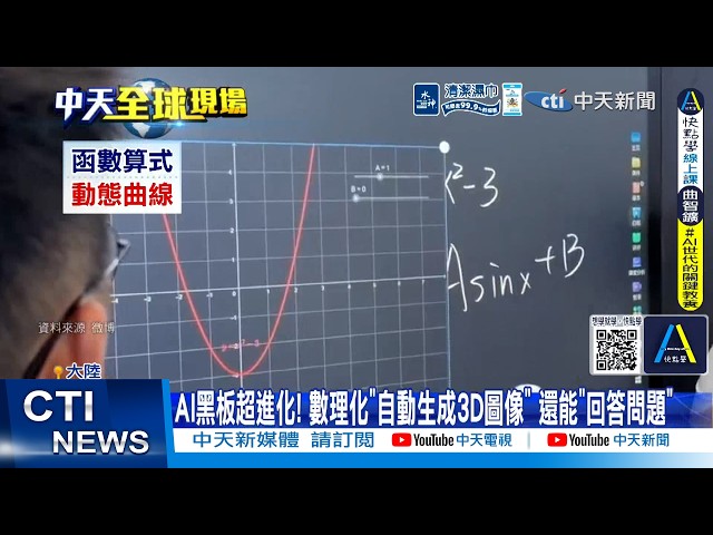 [Daily Must-Watch] The AI Chalkboard Evolution! Math & Science "Auto-Generates 3D Models" and Eve...