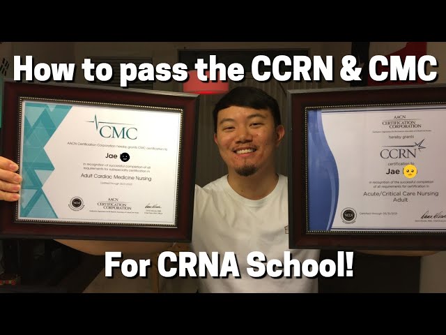 How to study for the CCRN and CMC certification exams