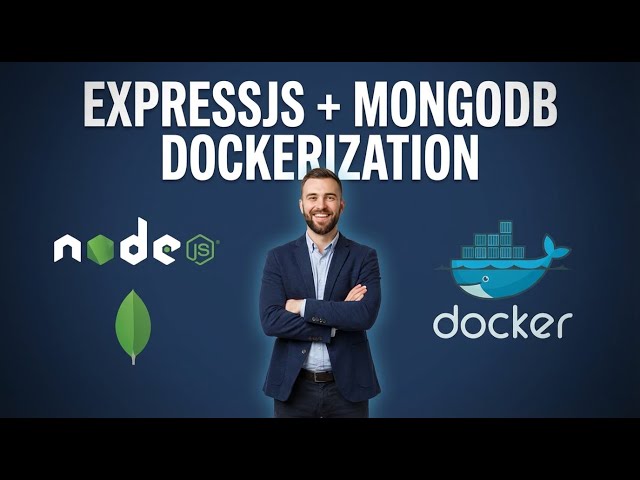 Docker Compose Express MongoDB | Node.js Backend Tutorial #docker #mongodb