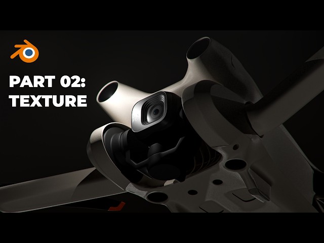 How to Texture a Drone in Blender