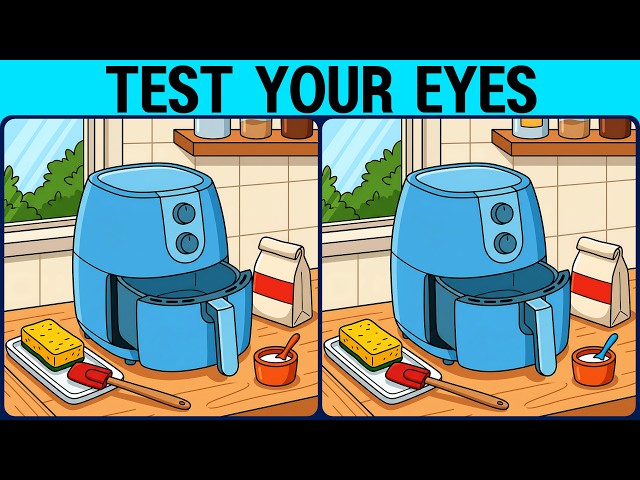 [Spot the Difference Brain Training] The subtle differences will test your attentiveness.