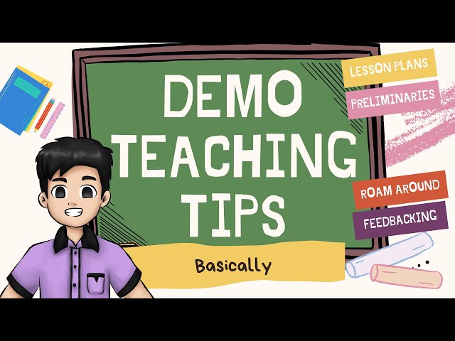 DEMO TEACHING TIPS FOR EDUC STUDENTS (TAGALOG)