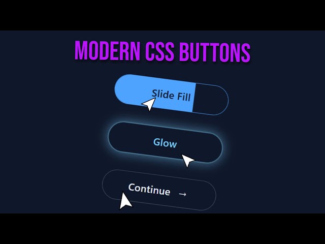 Modern CSS Button Hover Effects (Beginner Friendly)