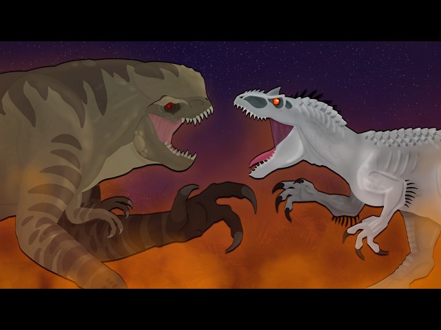 Distortus Rex vs Indominus Rex | Dinosaur Pivot Battles | DinoMania - Jurassic World