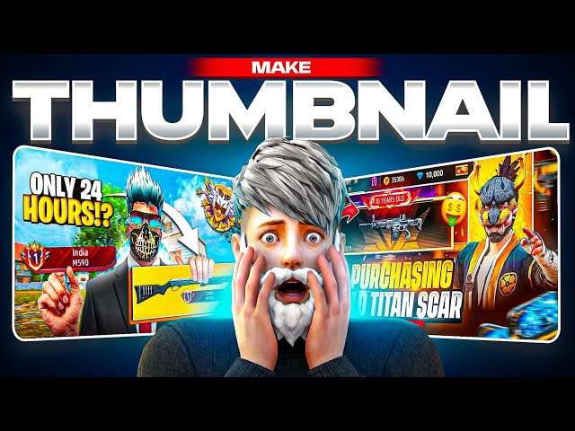 Make Free Fire Thumbnails Like a Pro 😎 | How to Make Free Fire Thumbnails in Pixellab