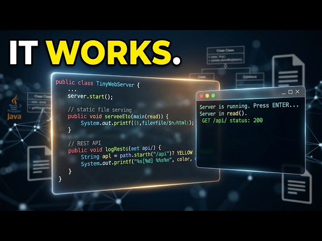 Build a Java HTTP Server From Scratch | No Frameworks