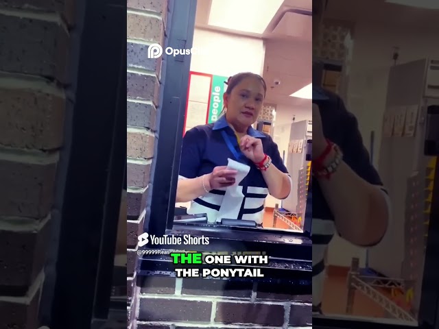 HYPE! McDonald's, Girl with Ponytail Getting Fired  Office Drama!