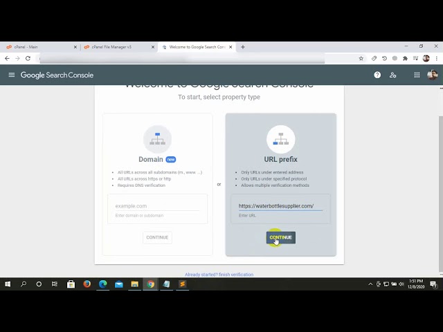 Google Search Console Setup