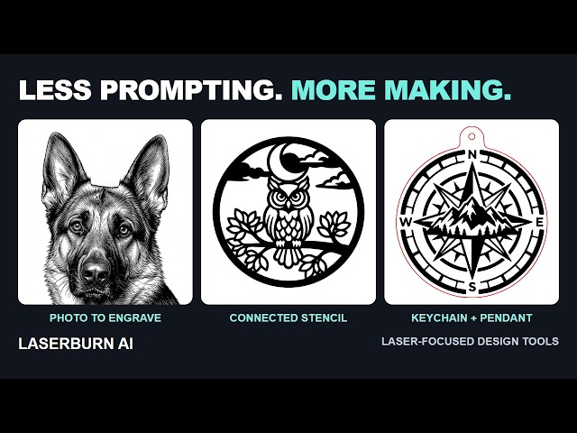 LaserBurn AI: Less Prompting, More Laser-Ready Files