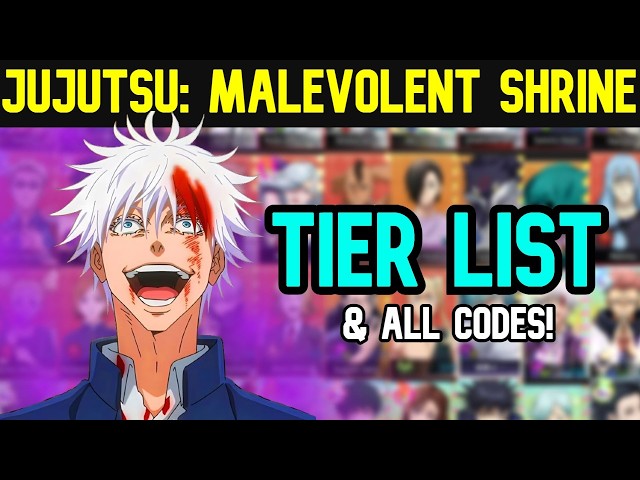 Jujutsu: Malevolent Shrine - TIER LIST & ALL CODES - CurseBrotherhood: PhantomShift