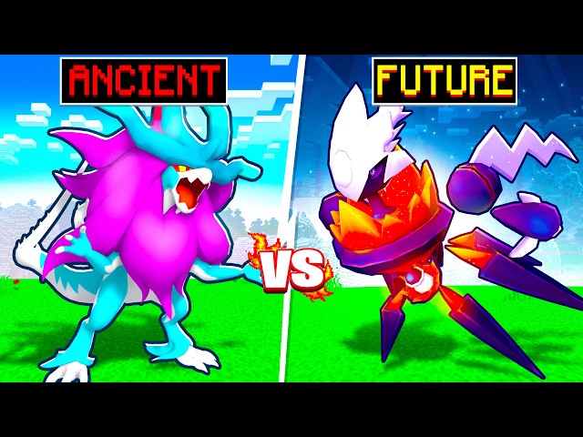 We Chose ANCIENT Vs FUTURE Starter Pokémon! (Minecraft Pixelmon)