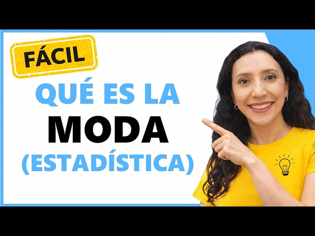 😀❗Qué es la moda en estadística (medida de tendencia central con ejemplos) - Investigar es fácil