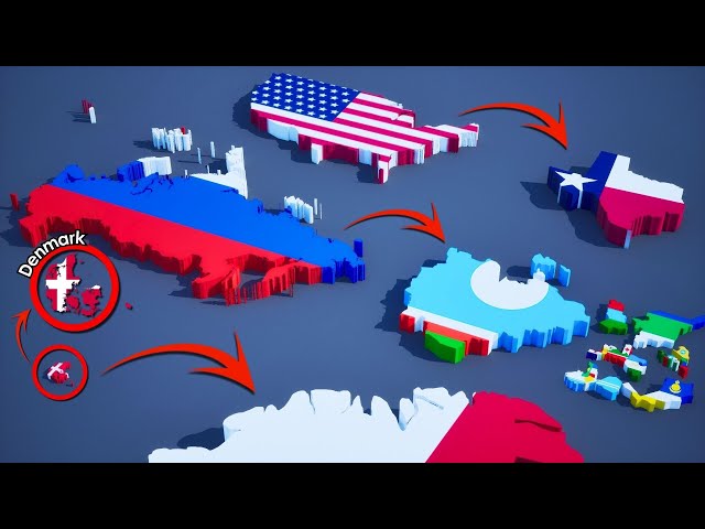 If Countries Collapsed... | 3D Animation