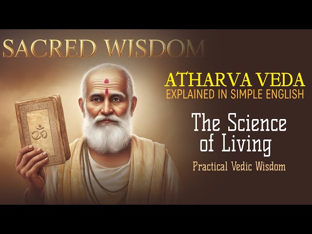 The Science of Living - Practical Vedic Wisdom - Atharvaveda Explained in Simple English - Audiobook