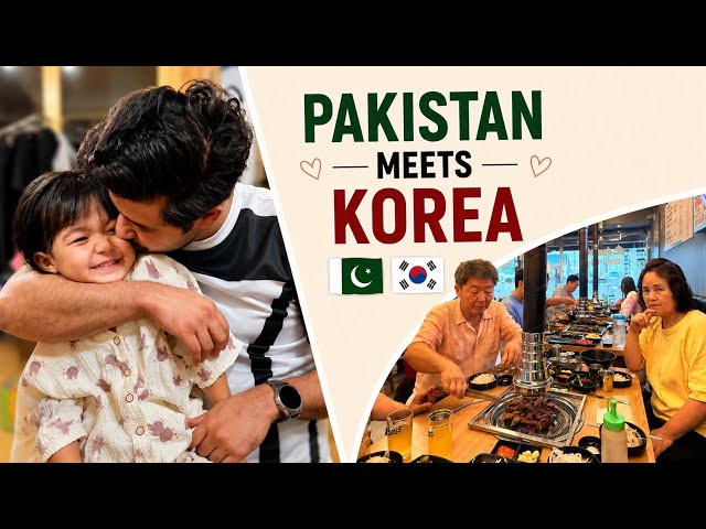 My Pakistani brother meets my Korean In-Laws 🇵🇰🤍🇰🇷