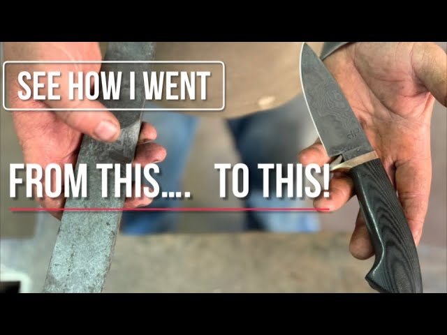 Leftover Damascus transformation! Full build video!