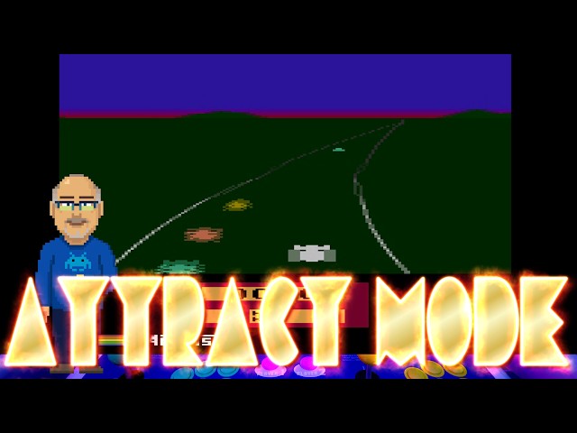 Enduro Activision Atari 2600 (1983) Attract Mode Video 034