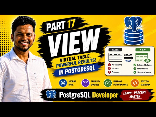 Why Give Access to the Entire Table? | PostgreSQL Views Can Fix This