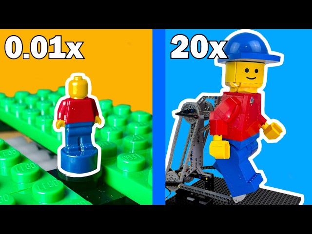 Smallest vs Largest Working LEGO Minifigures...